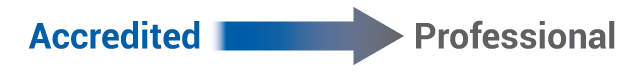 Accredited to Professional
